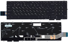 Фото 1/2 Клавиатура для ноутбука Dell Alienware M15 R1 2018 черная с подсветкой
