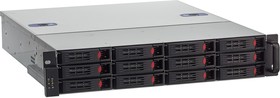 Фото 1/10 Серверный корпус ExeGate Pro 2U550-HS12  RM 19", высота 2U, глубина 550, без БП, 12xHotSwap, USB