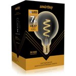 Светодиодная (LED) Лампа ART Smartbuy-G95- 7Вт/3000К/E27 (SBL-G95Art-7-30K-E27)/40