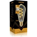 Светодиодная (LED) Лампа ART Smartbuy-ST64- 7Вт/3000К/E27 (SBL-ST64Art- ...