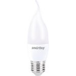 Светодиодная (LED) Свеча на ветру матовая Лампа Smartbuy-C37- 9_5W/3000/E27 ...