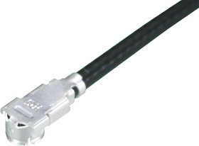 U.FL-2LP-088K2T-A-(100), U.FL Series Series Female U.FL to Female U.FL Coaxial Cable, 100mm, Ultra-Fine Coaxial, Terminated