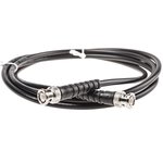 114.26.26.2000A, Male BNC to Male BNC Coaxial Cable, 2m, RG59B/U Coaxial, Terminated