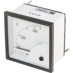 D72SD500V/2-001, Analogue Voltmeter AC, 68 x 68 mm