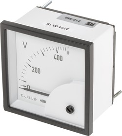 Фото 1/2 D72SD500V/2-001, Analogue Voltmeter AC, 68 x 68 mm