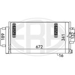 667048, Радиатор кондиционера Audi A4/A5/A6/A7/Q5 07-