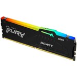 Память DDR5 32GB 6000MHz Kingston KF560C40BBA-32 Fury Beast RGB RTL Gaming ...