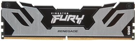 Фото 1/7 Память DDR5 24GB 6400MHz Kingston KF564C32RS-24 Fury Renegade Silver XMP RTL Gaming PC5-51200 CL32 DIMM 288-pin 1.4В с радиатором Ret
