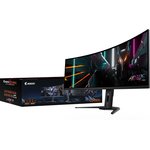 Монитор Gigabyte 49" Aorus CO49DQ черный OLED 16:9 HDMI M/M матовая HAS Piv ...