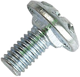 Фото 1/2 Винт М6х10 с крестообразным шлицем и квадратным подголовником (100 шт/уп) Промрукав