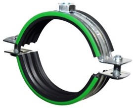 Фото 1/2 Хомут трубный 1 1/2" (48-53мм) М8 (130шт/уп) Промрукав