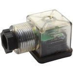 121064-0168, 121064 2P DIN 43650 C DIN 43650 Solenoid Connector with Indicator ...