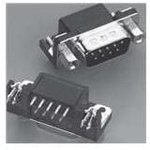 L17HTNBP4F4C, D-Sub Standard Connectors 25P R/A Hi Temp Pin Front Screwlock 4-40