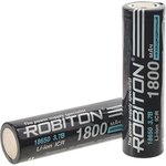 ROBITON LI18650-1800NP-PK1 без защиты PK1, Аккумулятор