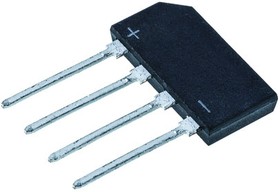 2GBJ06, Bridge Rectifier, 2A, 600V, 4-Pin