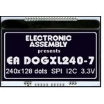 EA DOGXL240S-7, Дисплей: LCD, графический, 240x128, FSTN Negative, черный, PIN: 20