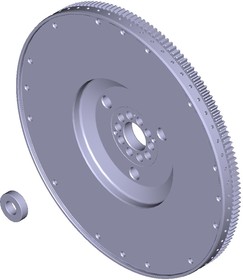 5361005118, Маховик ЯМЗ-536.10 в сборе АВТОДИЗЕЛЬ