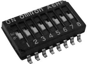A6HF-8102-P, DIP Switches / SIP Switches Dip Switch