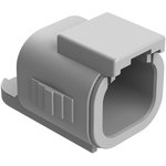 ATM06-4S-CAP, Automotive Connectors Dust cap 4 pos plug grey