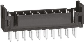 DF11-20DP-2DSA(24), DF11 Series Straight Through Hole PCB Header, 20 Contact(s), 2.0mm Pitch, 2 Row(s), Shrouded