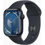 Смарт-часы Apple Watch Series 9 A2978 41мм OLED корп.темная ночь Sport Band ...