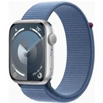 Смарт-часы Apple Watch Series 9 A2980 45мм OLED корп.серебристый Sport Loop ...