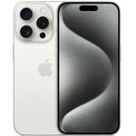 Смартфон Apple iPhone 15 Pro 128Gb, A3104, белый титан