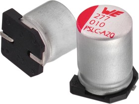 Фото 1/3 875115452003, 100μF Surface Mount Polymer Capacitor, 20V dc