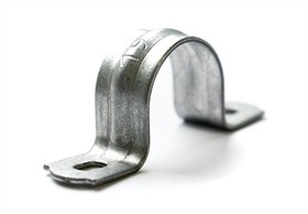 Скоба двухлапковая D25-26 (100 шт) (Завод Труд СМД 25-26),Скоба металлическая двухлапковая