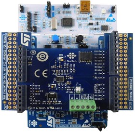 Фото 1/2 P-NUCLEO-IOD01A1, STM32L073RZT6 Nucleo Board with IO-Link and Sensor Expansion Boards 192KB 20KB