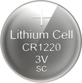 Фото 1/9 Литиевый элемент питания Smartbuy CR1220/1B (12/720) (SBBL-1220-1B)