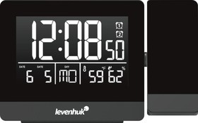 Фото 1/2 78889, Часы-термометр Levenhuk Wezzer BASE L70 с проектором