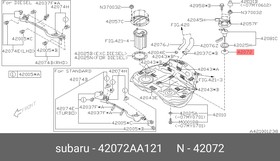 42072AA121, Фильтр-сетка топливного насоса [ORG]