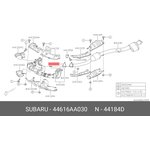 44616-AA030, Монтажное уплотнительное кольцо выхлопной системы