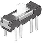 CL-SB-22B-02, Slide Switches slide , 2 pole 2 cont., top set., gull-wing ...