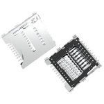 10102166A812A, Memory Card Connectors MICRO SD PUSH PULL TYPE 3 IN 1