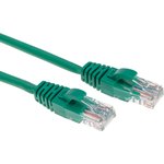 02-0106-5, Патч-корд U/UTP, CAT 5e, RJ45-RJ45, 26AWG, LSZH, зеленый, 5м