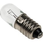 115620/E3462, E10 Indicator Light, Clear, 48 V, 40 mA, 1000h