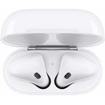 Гарнитура вкладыши Apple A2032/A2031/A1602 белый беспроводные bluetooth в ушной ...