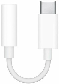 Переходник USB Type-C - 3.5 Jack, Apple MU7E2ZM(FE)/A