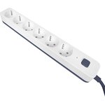 Powercom SP-06W 3.0M, Фильтр-удлинитель PowerCom SP-06W 3.0M, 6 розеток, белый ...