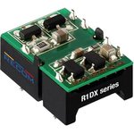 R1DX-0505/H-TRAY, Isolated DC/DC Converters - SMD 1W 5Vin +/-05Vout 100mA Unregulated