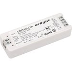 022497, SMART-K1-RGB controller (12-24V, 3x3A, 2.4G) (Arlight, IP20 Plastic ...
