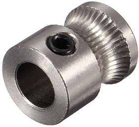 MK7 Stainless Steel Extrusion Gear for 1.75mm, Зубчатая шестерня для подачи нити в экструдер