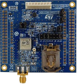 Фото 1/3 AEK-COM-GNSST31, Teseo-LIV3F GNSS Module Evaluation Board