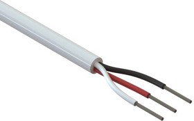 30-00369, Multi-Conductor Cable Polyvinyl Chloride 3Conductors 20AWG 5.15mm 300V White Polyvinyl Chloride