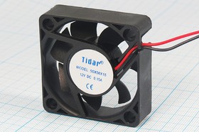 Вентилятор Tidar RQD 5015MS 50x15 12v 0.15a 2 pin