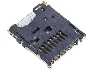 Фото 1/8 DM3AT-SF-PEJM5, Разъем для microSD карты памяти угл.8к.1.1мм SMT