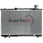 KRD1053, Радиатор HYUNDAI SANTA FE 00- 2.4/2.7 АКПП +/-AC