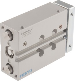 Фото 1/2 DFM-12-40-P-A-GF, Pneumatic Guided Cylinder - 170828, 12mm Bore, 40mm Stroke, DFM Series, Double Acting